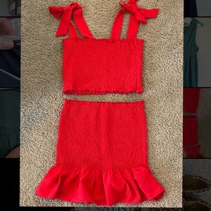 Cute summer two piece set